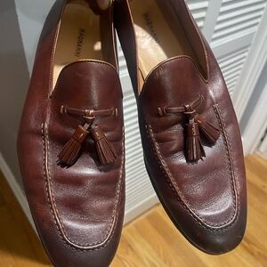 Classic Magnanni Men's Dark Brown Tassel Loafers Sz 11.5
